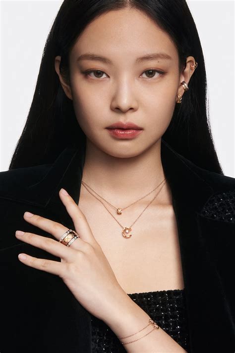 blackpink jennie chanel necklace|jennie blackpink model.